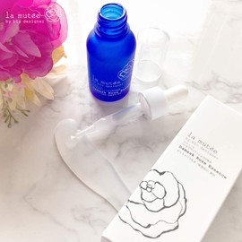 La Mute Barrier Protection Serum, 1.1 oz (30 g), Squalane, Vitamin C, Derivative, Advanced Protection Serum, Humanoid Ceramide, Sensitive Skin, Dry, Moisturizing, Natural Plant Materials