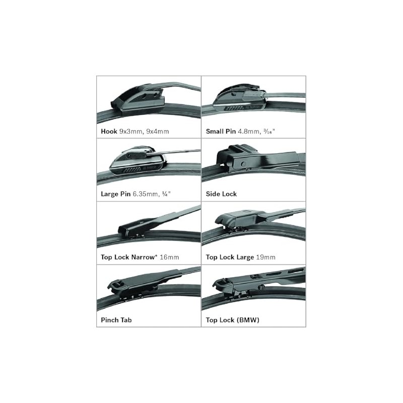 Bosch Clear Advantage 22CA Escobilla de limpiaparabrisas 22" , 1