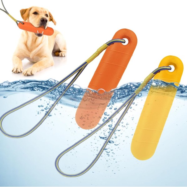 SCENEREAL Floating Dog Toys for Water Fetch, 8.5" Dog Water