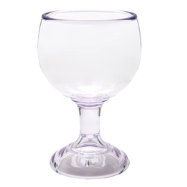 G.E.T. GOB-20-1-SAN-CL-EC Shatterproof Heavy-Duty Plastic Margarita Beer Schooner