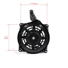 The ROP Shop | Pull Starter for Briggs Stratton 126T02-0491-E1, 126T02-0521-B1, 126T02-0523-B1