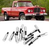 14Pcs Engine Valve Cover Bolt 7283 Electroplated 1/4in‑20 Valve Cover