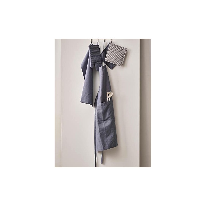 Marc O Polo Akalla Apron Smoke-Blue, 80 x 95 cm,