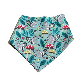 Bandana - Squirrel Bandana | Mushrooms Bandana | Fall Bandana | Dog Bandana | Cat Bandana | Pet Neckwear Gift | Pet Supplies - Best Cotton