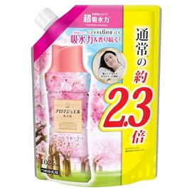 Lenor Happiness Aroma Jewel Scented Beads Sakura Floral Refill 3.8 fl oz (1,025 ml) [Large Capacity] [Limited Time]