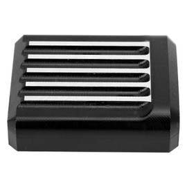 Leapiture Brake Lever Extension Pad, Rear Foot Brake Lever Pedal Enlarge Pad Replacement for EN650 S 650 2015-2019(Black)