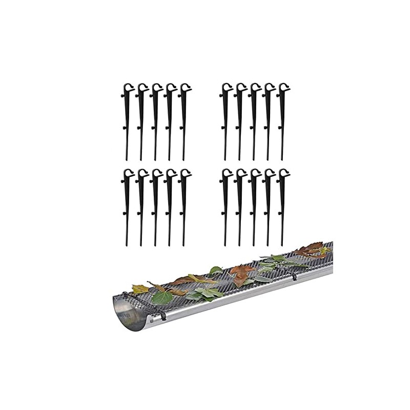 KMERCE Gutter Leaf Protection, Rain Gutter Leaf Protection, Gutter Protection