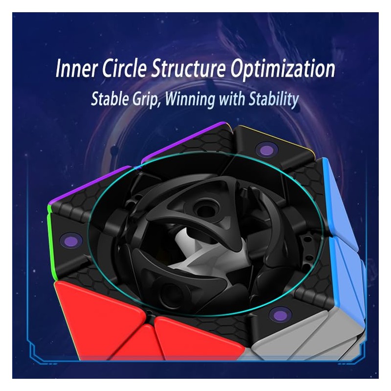 Bucubke DianSheng FTO M Octahedron Genuine Face Tarning, Equal Octahedron,