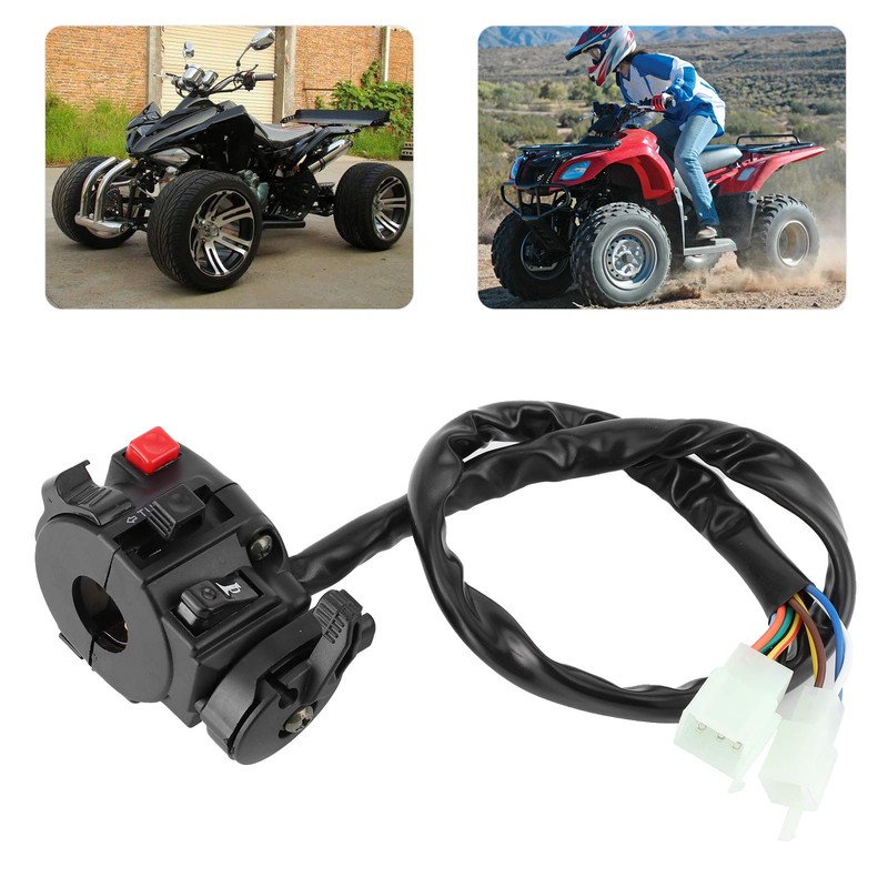 22mm Handlebar Switch 9 Pins 8 Wire for 200CC 250CC