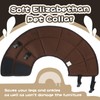 Dog Cone Collar After Surgery, Adjustable Soft Recovery Cone for