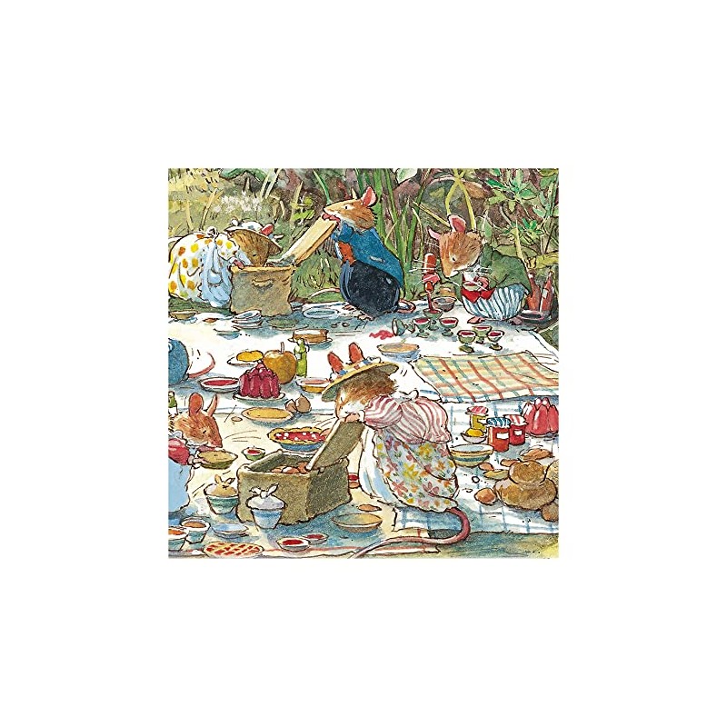 Museums & Galleries Brambly Hedge - Picnic Blank Greeting Card