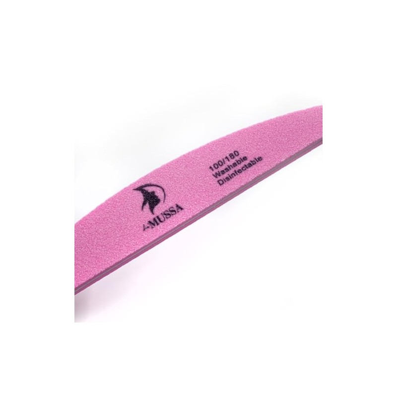 Nail Buffer 100/180 – Limas de Uñas Sponge (10 Piezas)