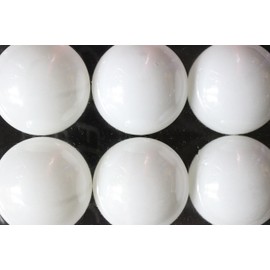 SAKURAI CTB-006 CALFLEX Table Tennis Balls, 6 Pieces, White