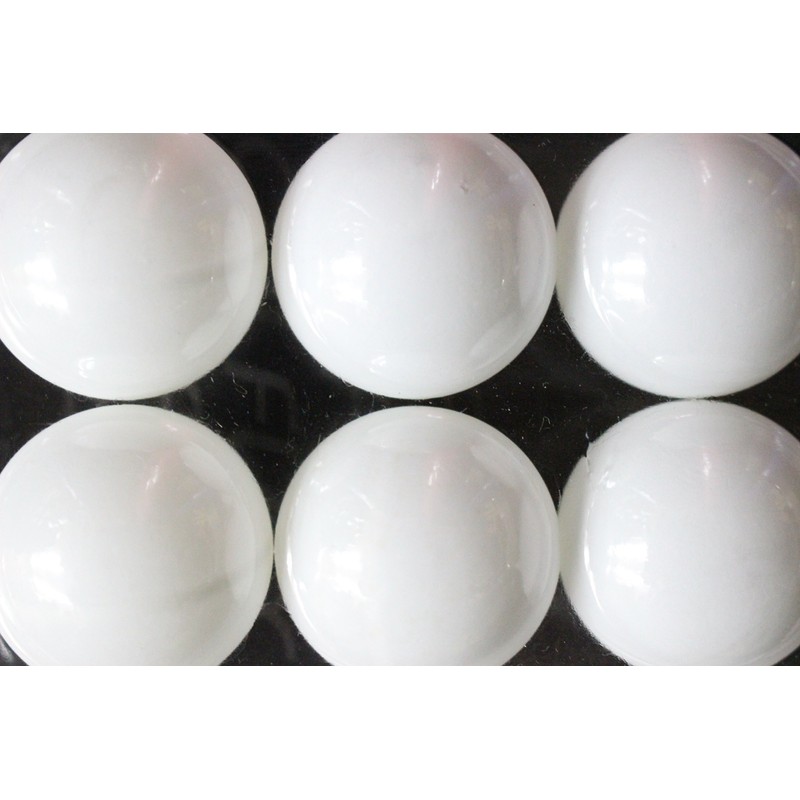 SAKURAI CTB-006 CALFLEX Table Tennis Balls, 6 Pieces, White