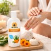 Crema Corporal Con Sábila Y Caléndula Natural Premium 250 Ml