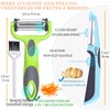 GANNK Potato Apple Vegetable Peelers for Kitchen, I and Y