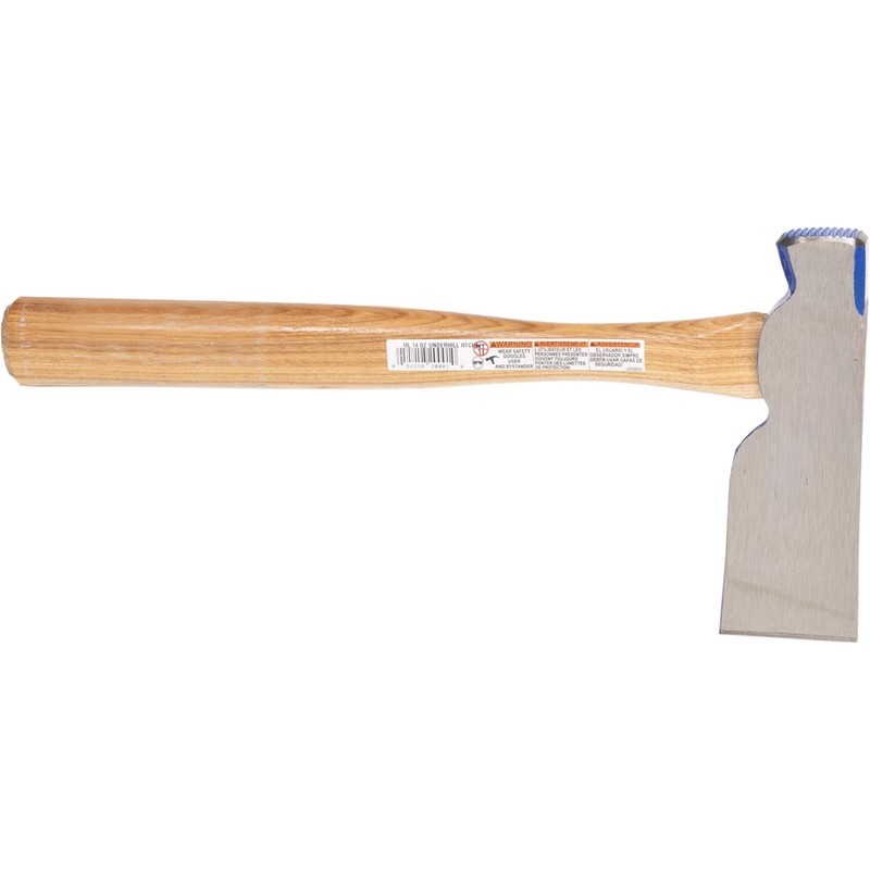 Vaughan Underhill Lathing and Drywall Hatchet, Hickory Handle, Polished Head,