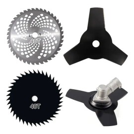 3 Pzs Disco Sierra Corte Para Desbrozadora 3t 40 Dientes