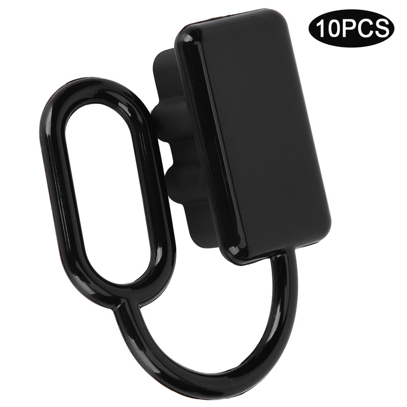 10Pcs Dust Cap Plastic Connector Black Small Protection Cover for