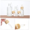 Mikinona 15ml Mini Dropper Bottle Set Frosted Travel Toiletry Containers