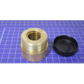 Keystone Threaded Products 2.12" Long x 1-1/2" High Bronze RH Round Acme Nut