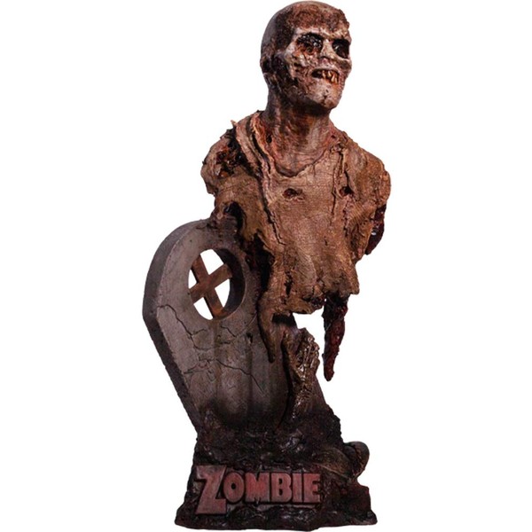 Trick Or Treat Studios Fulci Zombie Worm Zombie Bust 9"