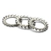 Hippo Hardware M2 (2mm) External Toothed Shakeproof Lock Washers Serrated