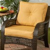Greendale Home Fashions AZSC7830-WHEAT Harvest Outdoor 2-Piece Sunbrella Fabric Deep