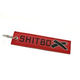 Streetculture Shitbox Edition Car Key Chain Trendy Car Lanyard, red
