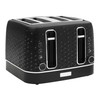 Haden Starbeck 4 Slice Wide Slot Stainless Steel Toaster with