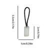 20 Pcs Self Luminous Zipper Pulls,Glow in The Dark Zipper