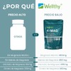 Wellthy 4-MAG Magnesio Complex 120 Cápsulas. Equivalente a 360mg de