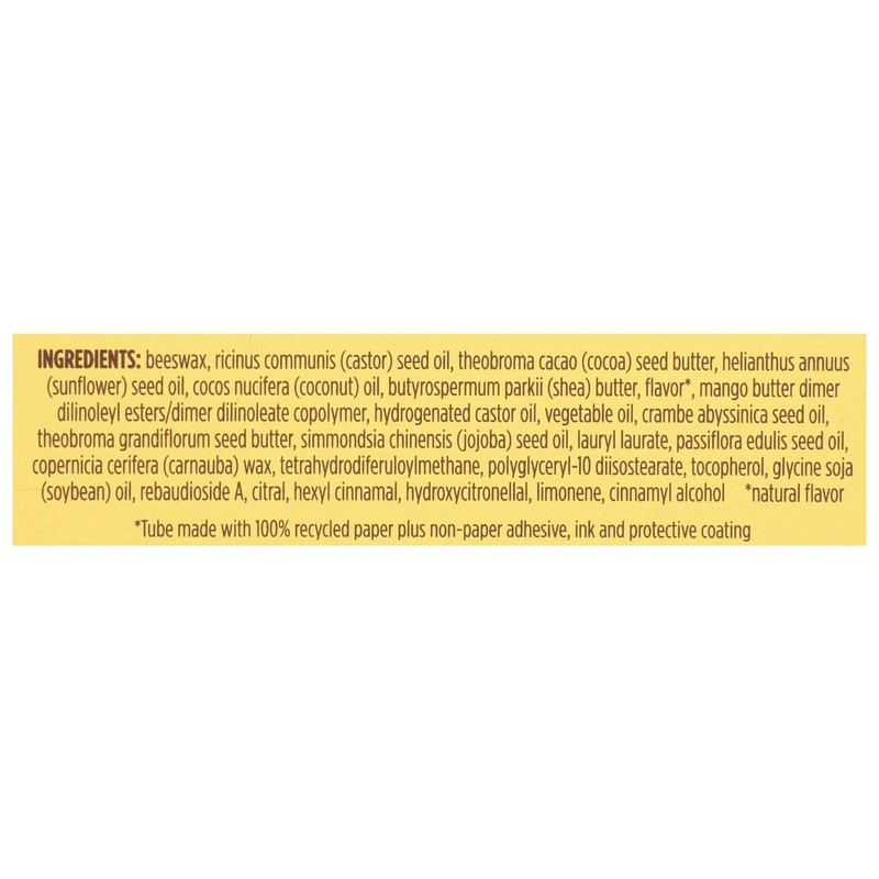 BURTS BEES Shea Passion Fruit Oil Lip Balm, 0.34 OZ