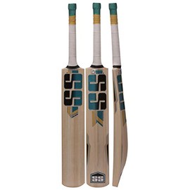 SS Kashmir Willow Leather Ball Cricket Bat, Exclusive Cricket Bat for Adult Full Size with Full Protection Cover (YUVI 20/20)