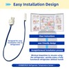 6500JB2002X 6500JB2002P Refrigerator Temperature Sensor Fits for LG Refrigerator, Replaces