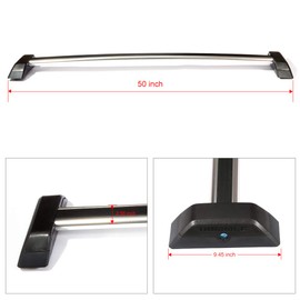 Ineedup Roof Rack for for Hummer H3 2006-2010, Cargo Racks Rooftop Luggage Canoe Kayak Carrier Rack Side Rail Replacement