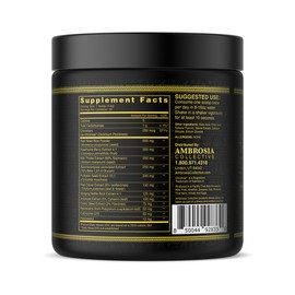 Ambrosia Nektar - Superfood Powder | Complete Health Supplement | Organ Support - Liver, Kidney Health | 30 Servings (Pineapple Mango)