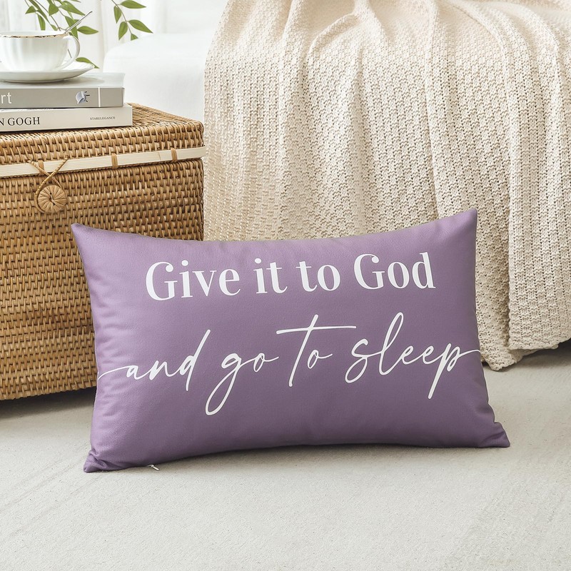 OTOSTAR Give It to God and Go to Sleep Decorative