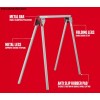 Craftsman Metal Saw Horse 1000-lb Capacity Portable Foldable Legs Sawhorse