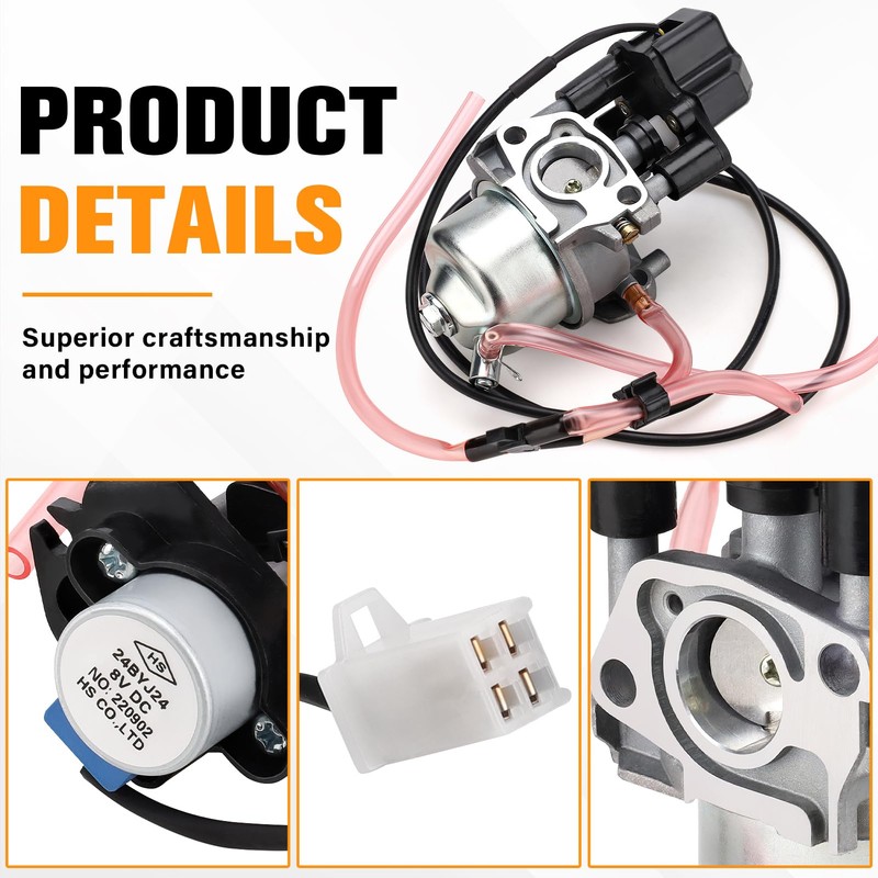 Carburetor for Predator 3500 Watts Inverter Generator 63584/Honda EU3000i Generator
