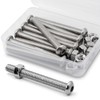 (10 sets) M8-1.25 x 70 mm Hex Socket Screws and