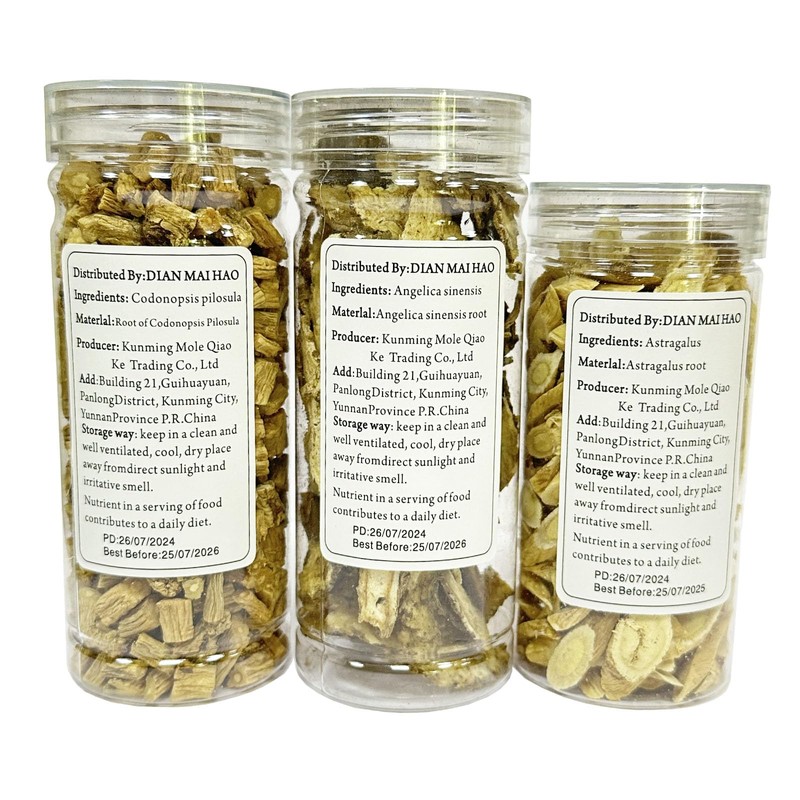 DIAN MAI HAO 党参180g 当归80g 黄芪125g 组合 Premium Dried Radix