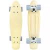 Cal 7 22" Complete Retro Style Mini Cruiser Skateboard (Snowdrop)