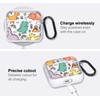 MOSNOVO Case for Airpods 3rd, Protective Clear Case with Shockproof