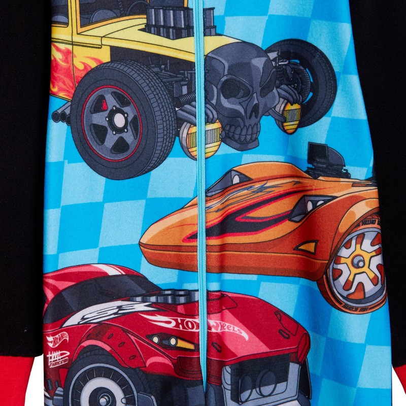 Hot Wheels Boys Fleece All in One 7-8 Years