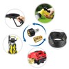TAPKUA Pressure Washer Adapter Set M22 3/8 Inch Hose Quick