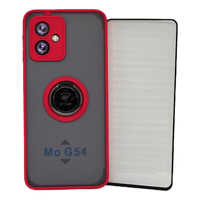 Funda Para Moto G54 5g + Mica Protector Reforzado Case