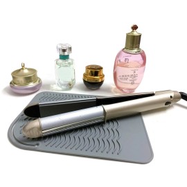 Lessmon Heat Resistant Mat for Curling Irons, Hair Straightener, Flat Irons and Hair