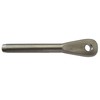 Loos Cableware MS20668-4 Stainless Steel Eye End for 1/8" Diameter