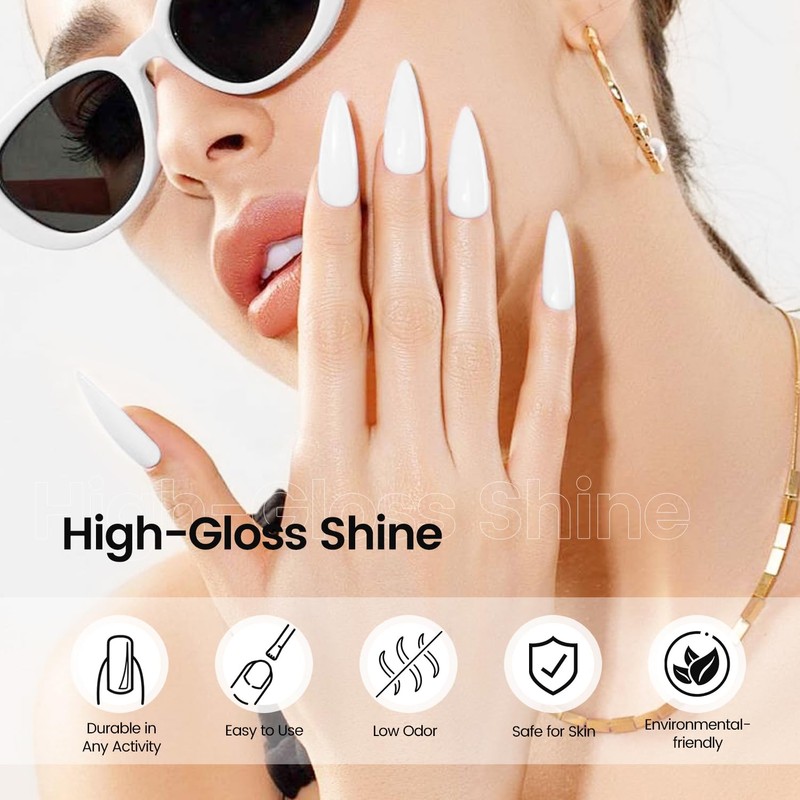 JODSONE 16.5ml Gel Nail Polish White Need U V Lamp